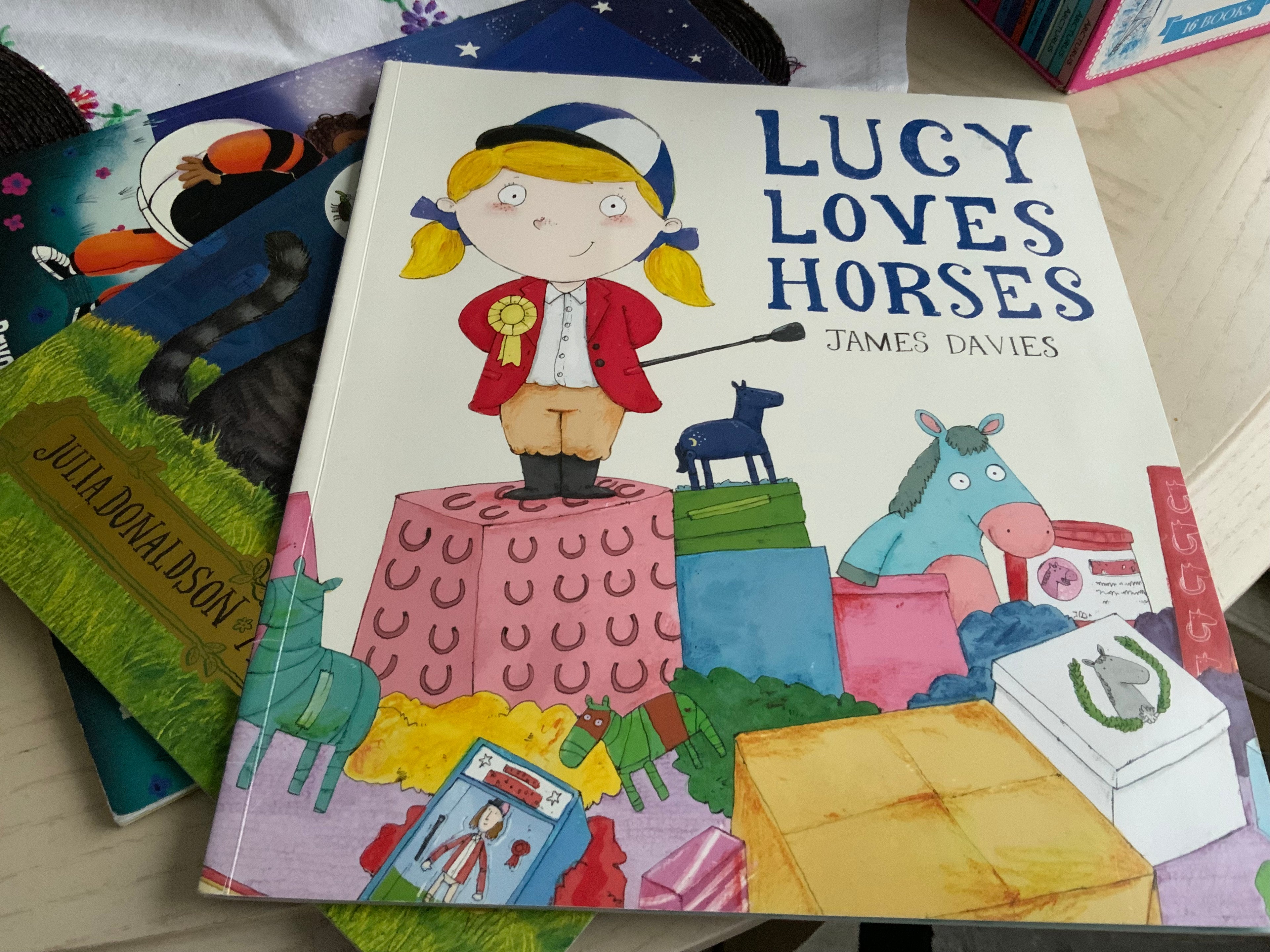 Lucy Loves Horses by James Davies