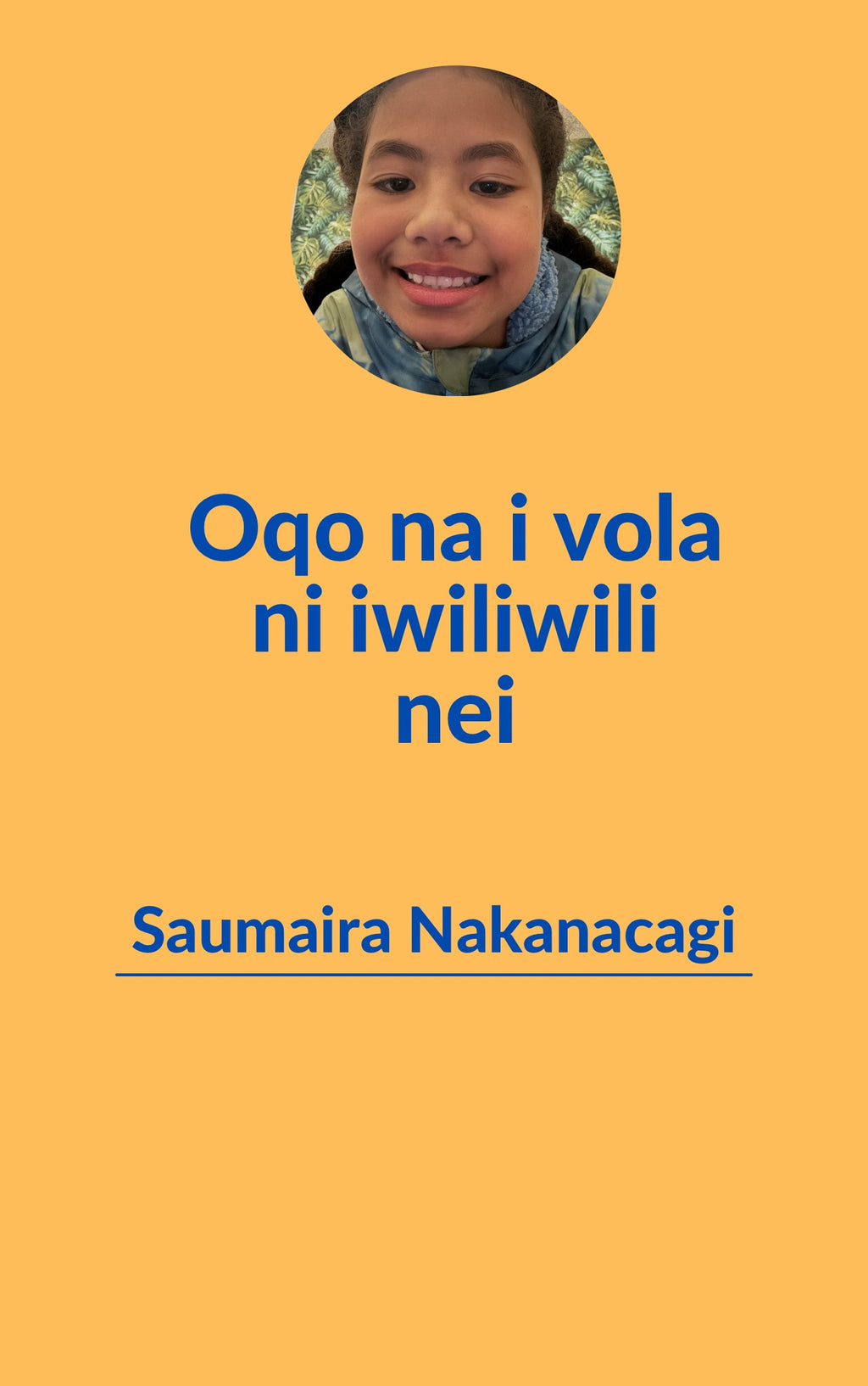 Personalised Na iwiliwili ena vosa vaka-Viti E-book